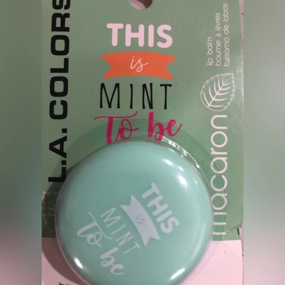 2pack‎ grape and mint scented delicious lip balm macarons new FREE